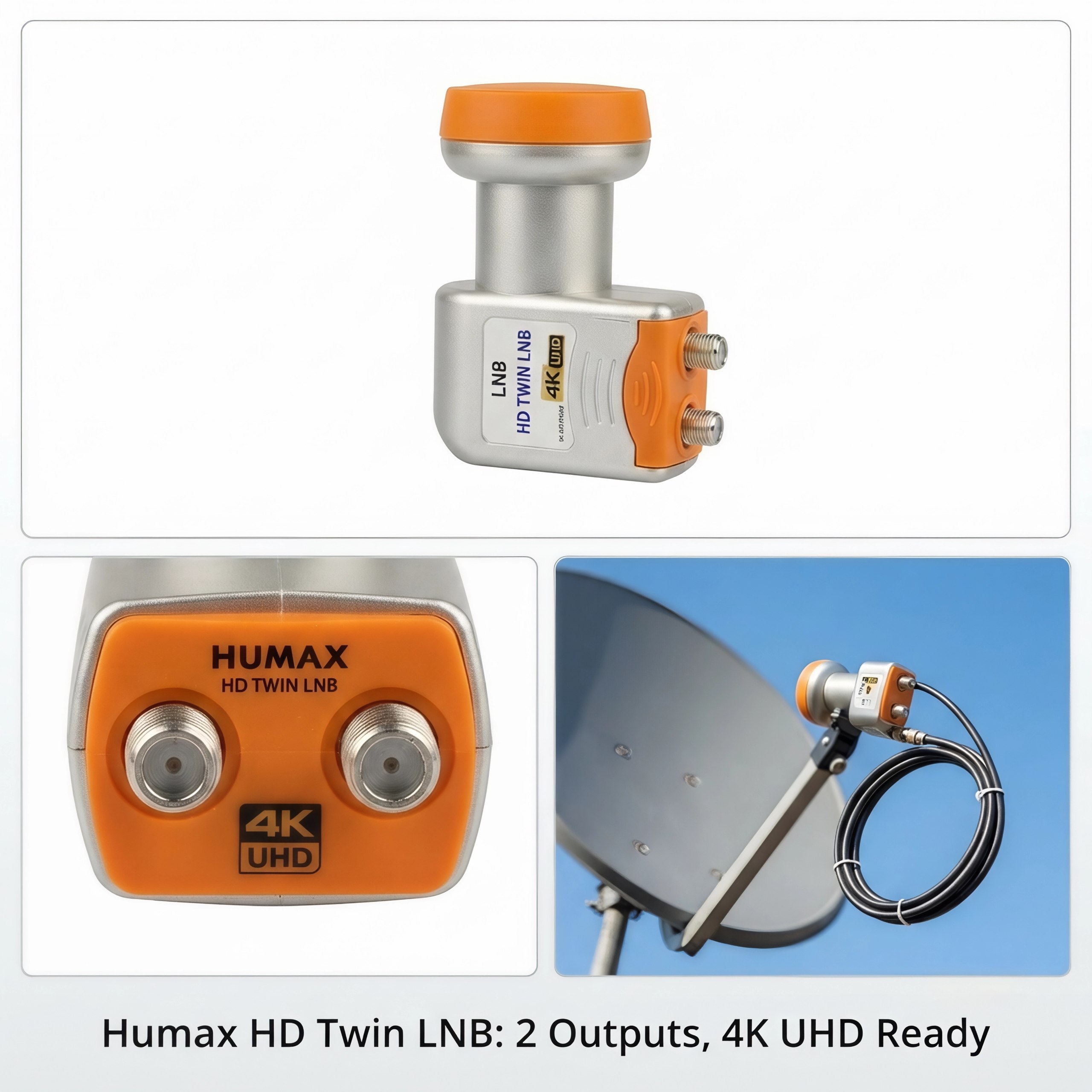 قطعة استقبال ( 2 مخرج ) HD HUMAX 2